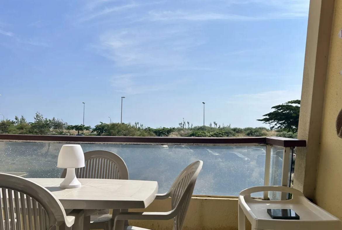 Studio avec terrasse et vue mer à St Jean de Monts 