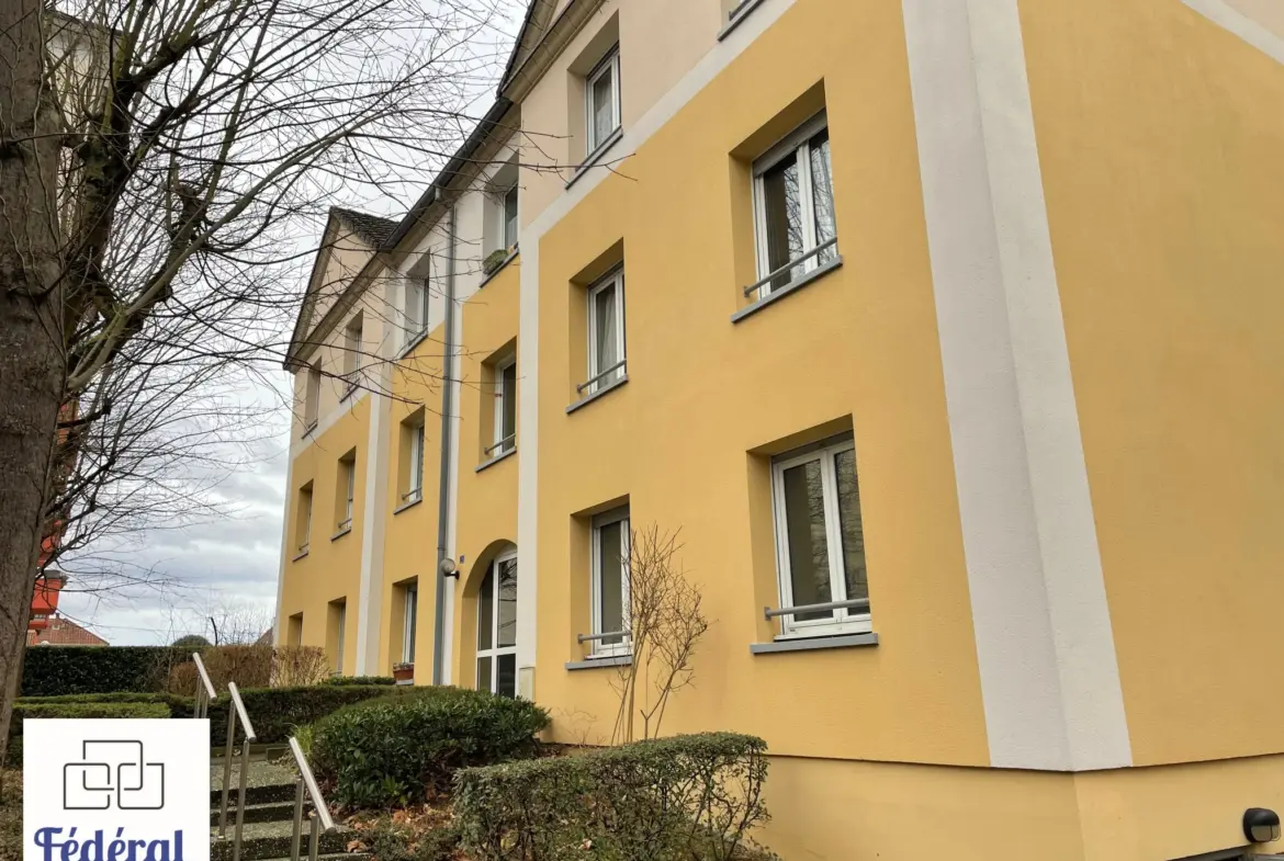 Vente F2 55 m² avec Terrasse et Garage à Oberhausbergen 