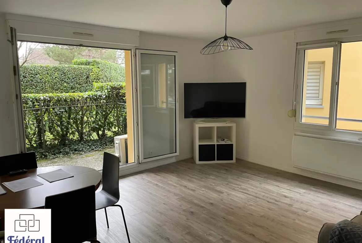 Vente F2 55 m² avec Terrasse et Garage à Oberhausbergen 