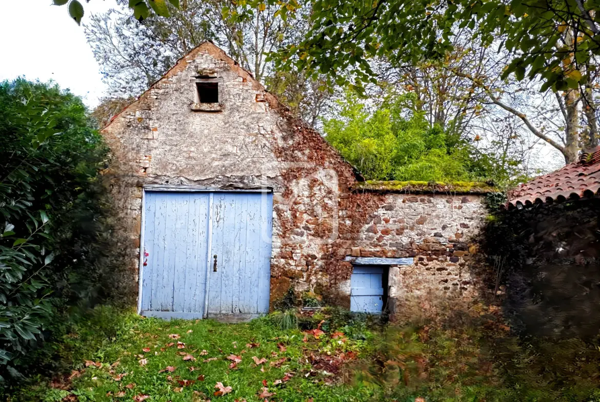 Longère de 1850 et Dépendances à Vendre à Cazals 