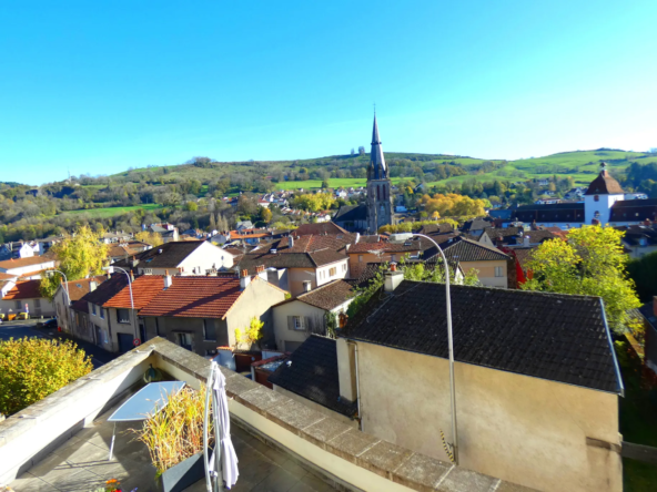 Appartement T4 avec balcon et garage à Aurillac