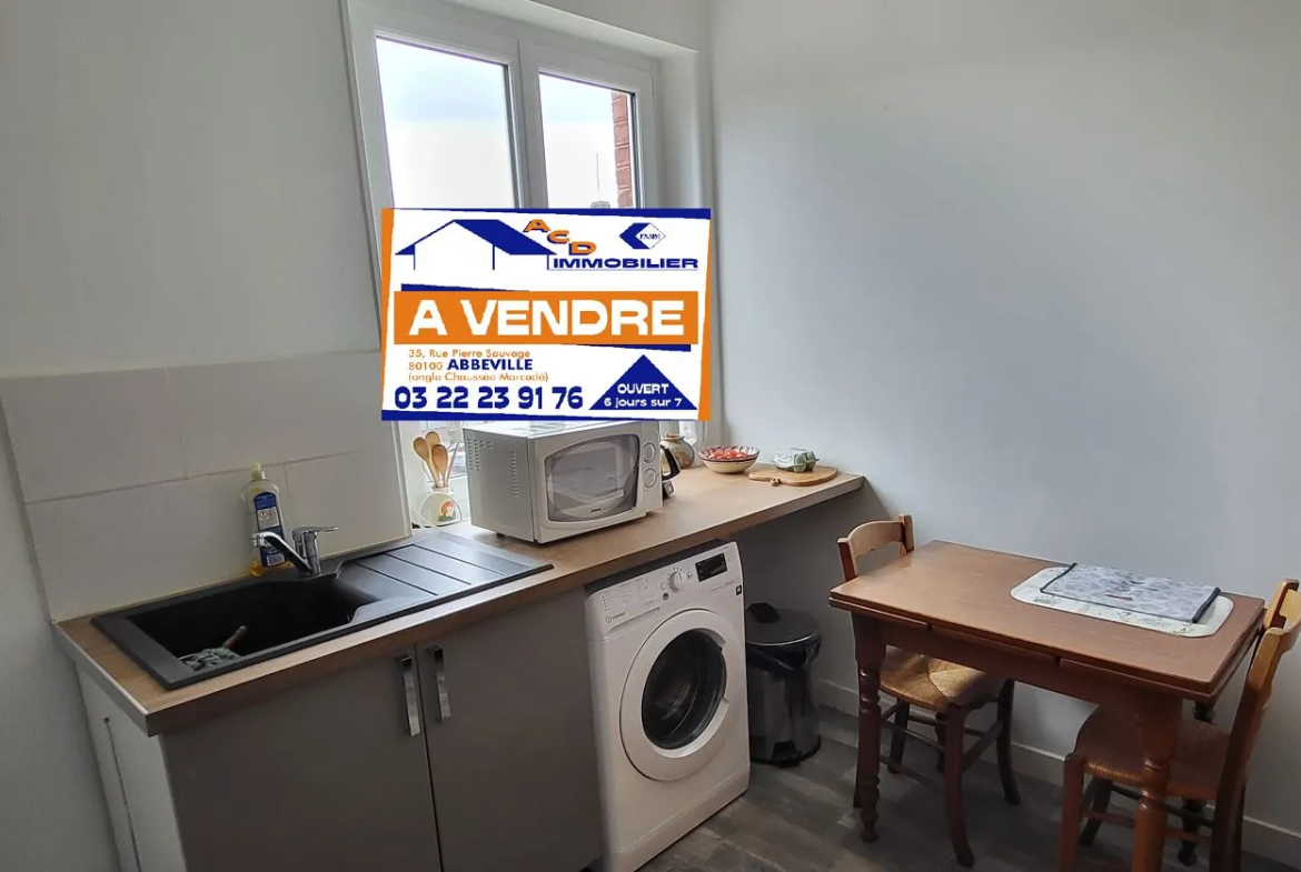 Bel Appartement T2 Rénové à Abbeville Centre - Exclusivité 