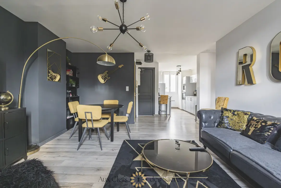 Appartement T5 lumineux au dernier étage à vendre à Reims 