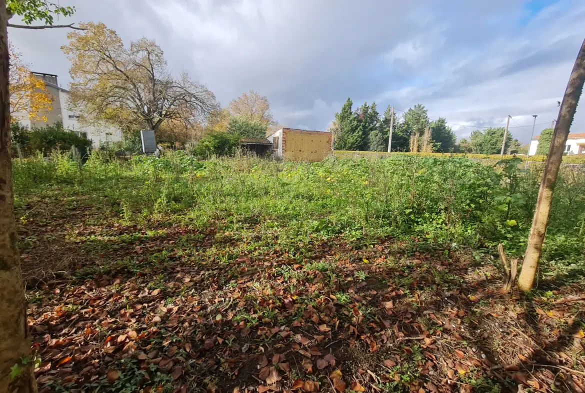 Terrain constructible de 1487 m2 à Saint Sulpice-sur-Lèze 