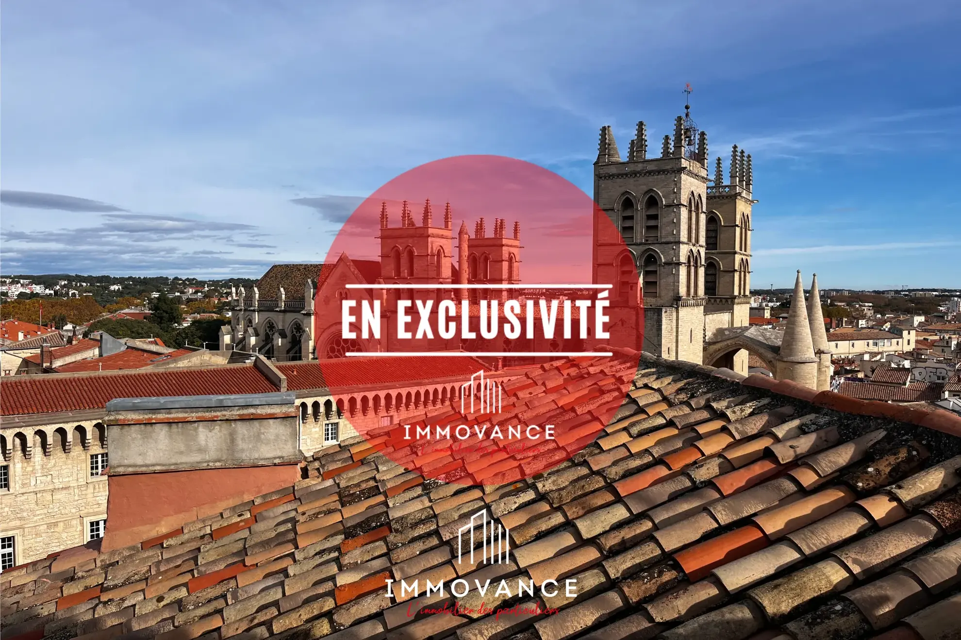 Charmant T3 atypique en triplex à Montpellier à vendre 