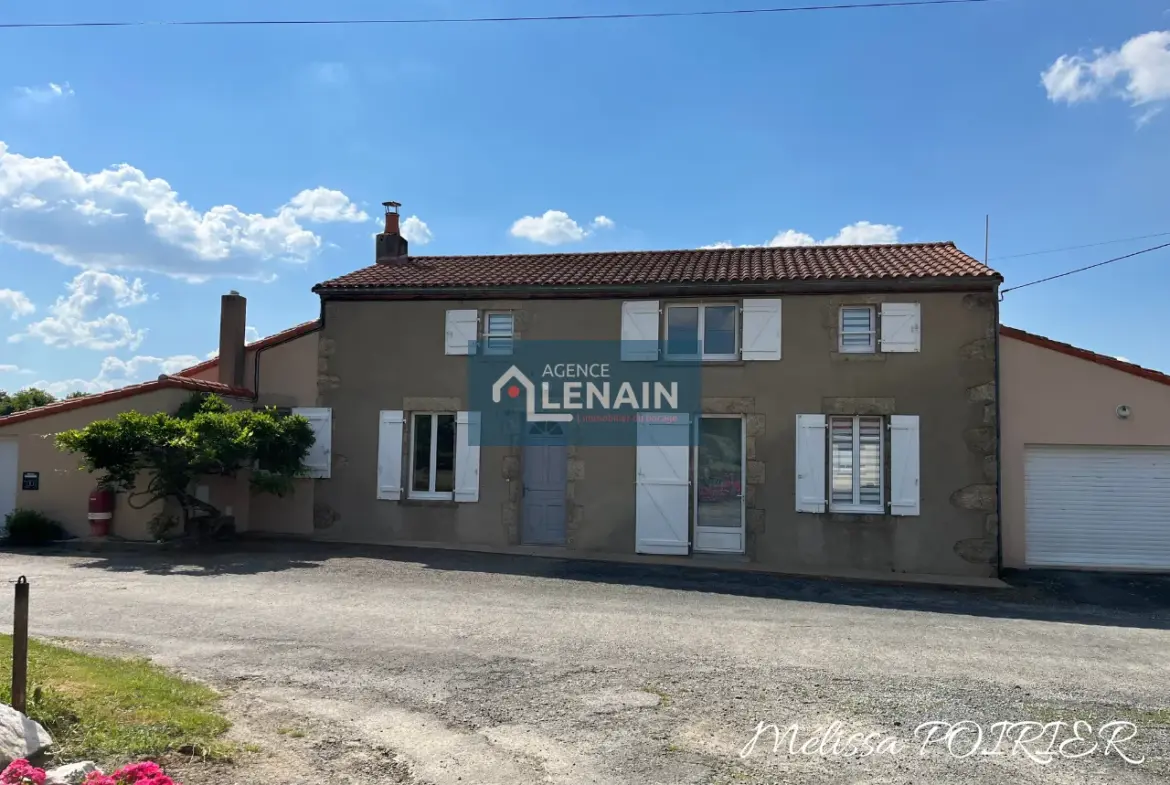 Maison de campagne rénovée à Chanverrie - 4 chambres - 138 m² 