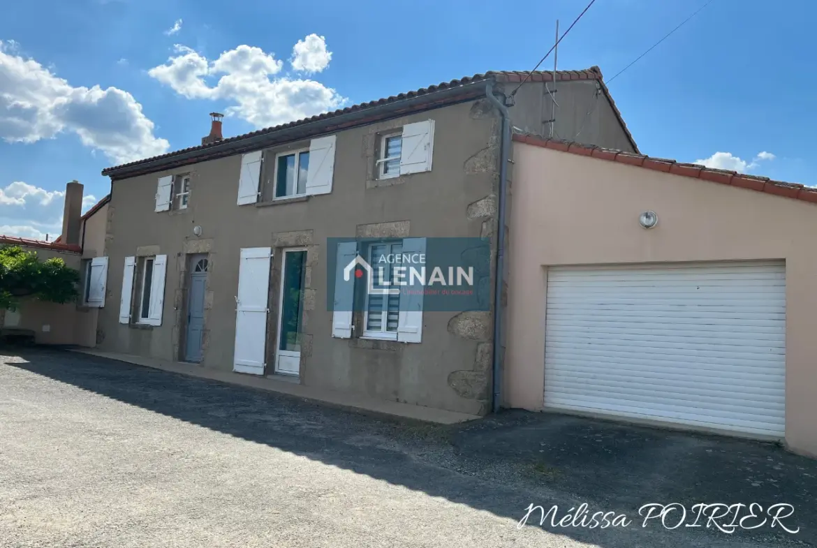 Maison de campagne rénovée à Chanverrie - 4 chambres - 138 m² 