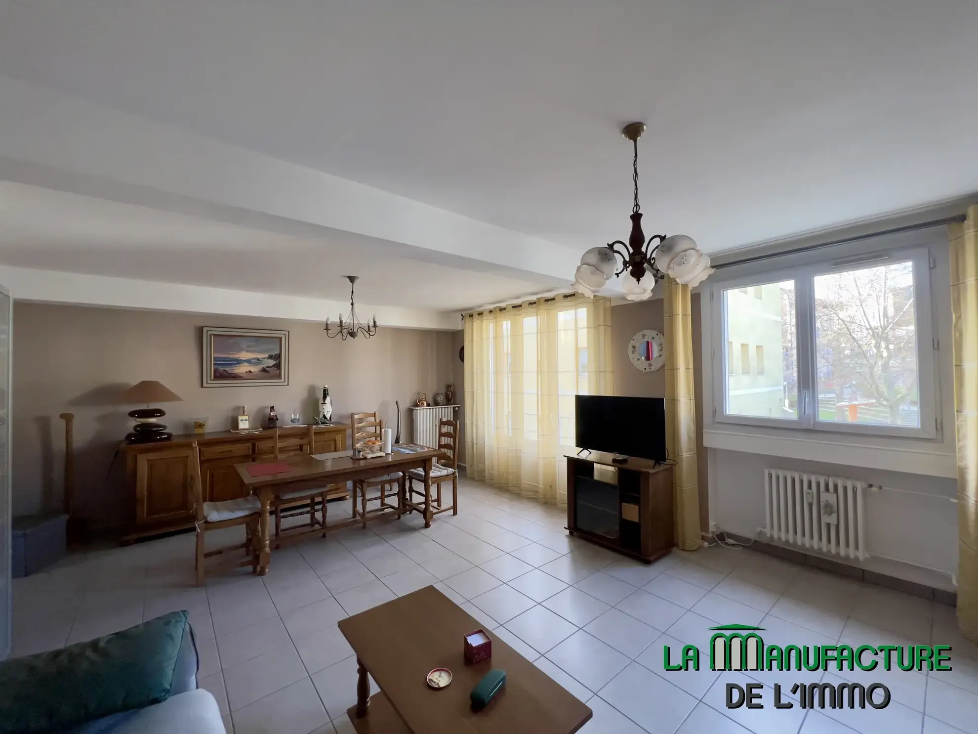 À vendre : Appartement F4 Saint-Étienne, loggia et garage 