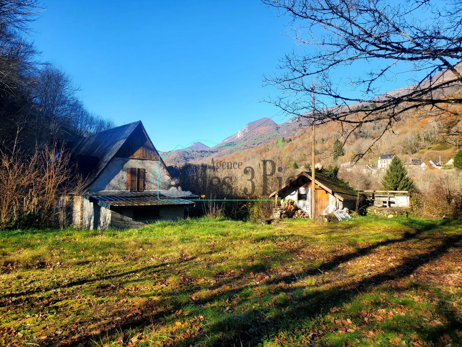 Maison de montagne T4 à vendre à Bonac Irazein 