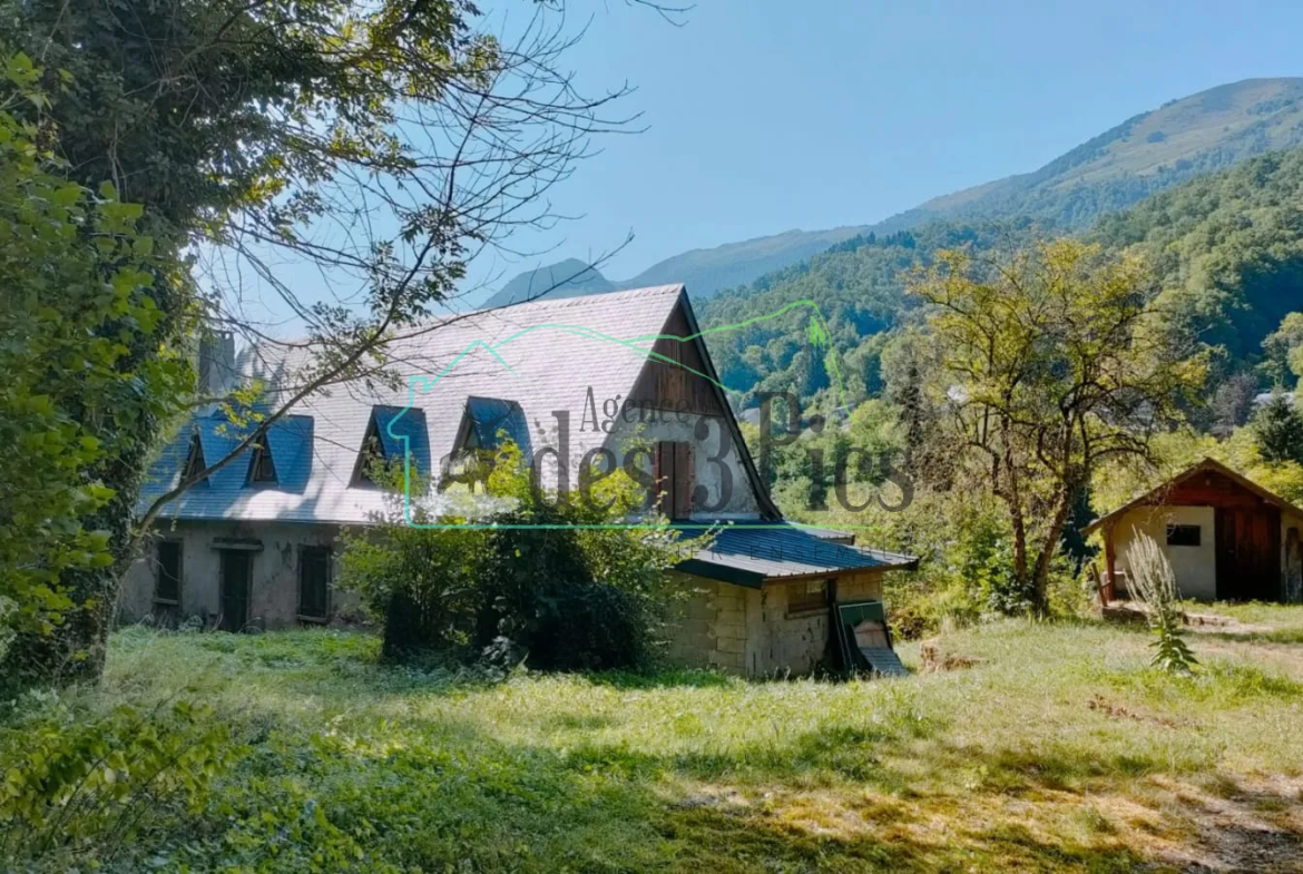 Maison de montagne T4 à vendre à Bonac Irazein 