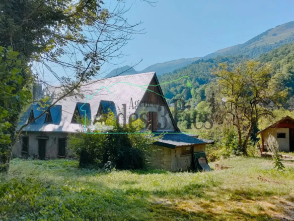 Maison de montagne T4 à vendre à Bonac Irazein