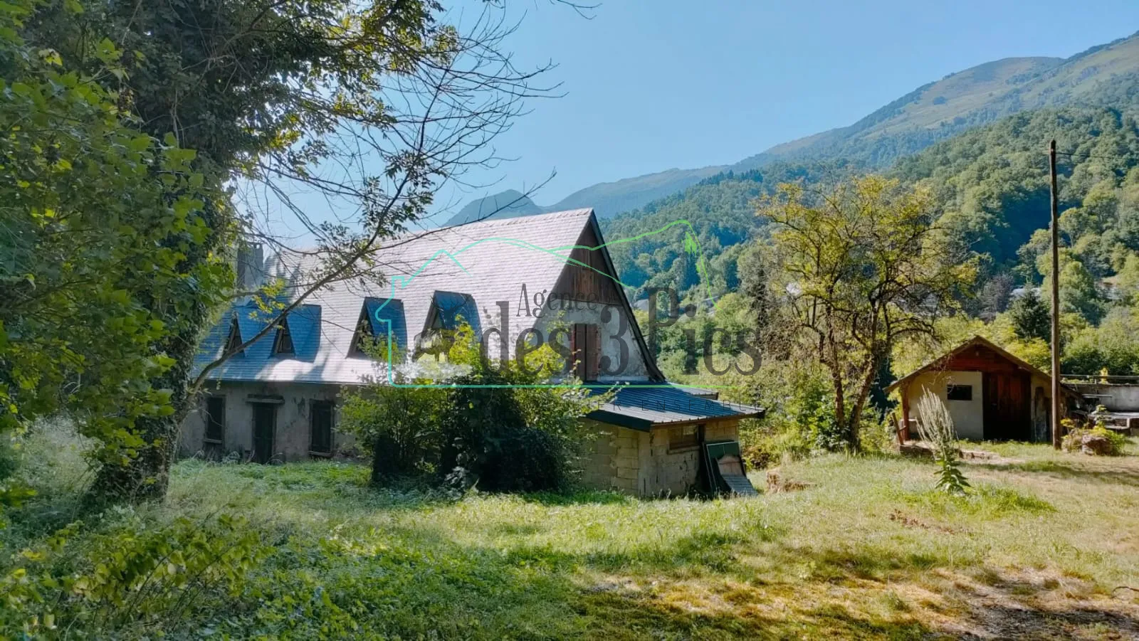 Maison de montagne T4 à vendre à Bonac Irazein 