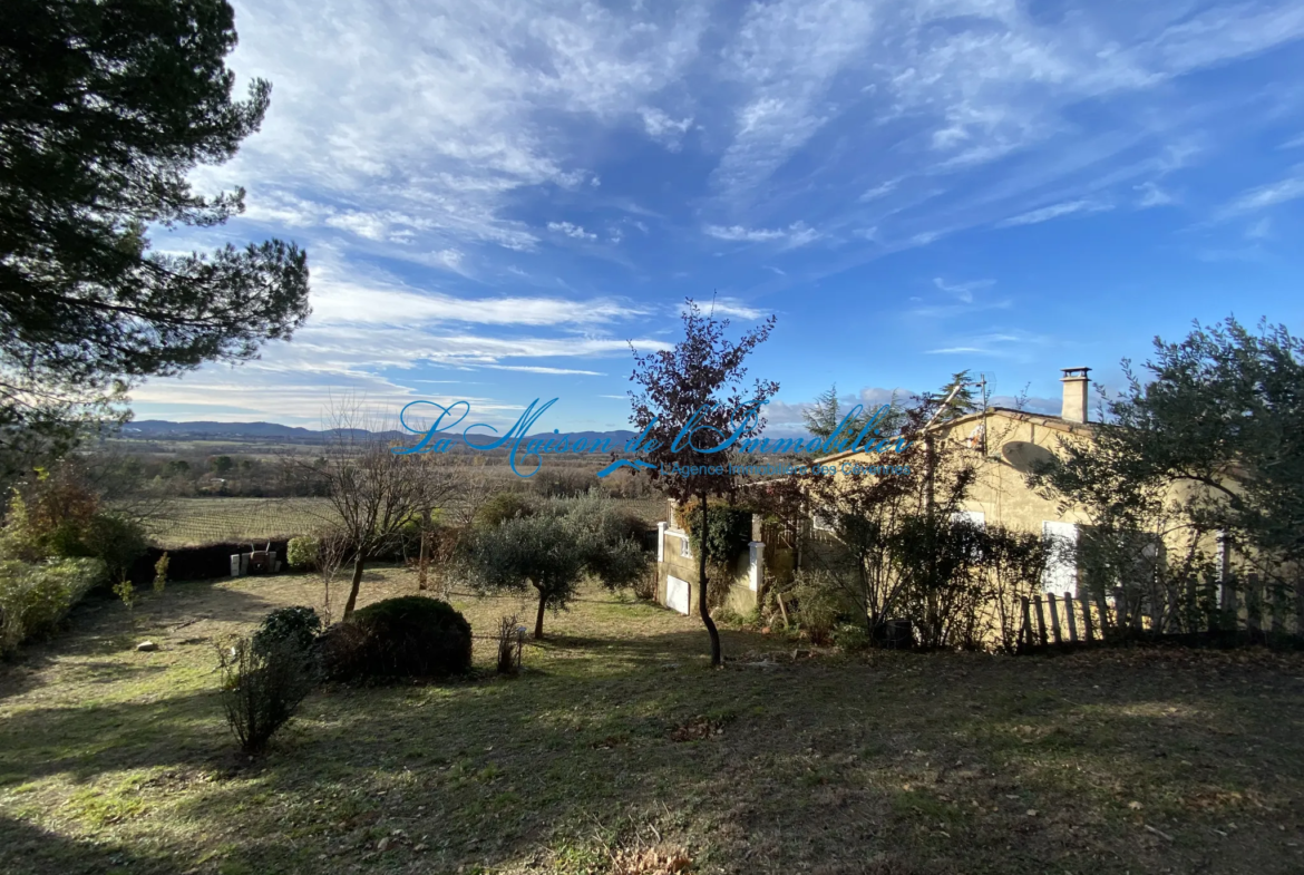 Lédignan : Maison de plain-pied 3 pièces sur 1500 m² 