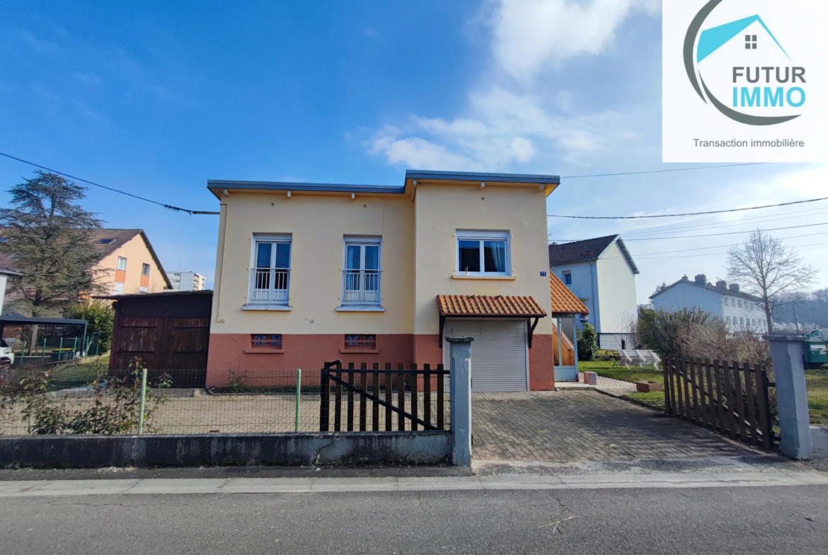 Maison Individuelle F3+ (60 m² + 22 m²) à Audincourt 