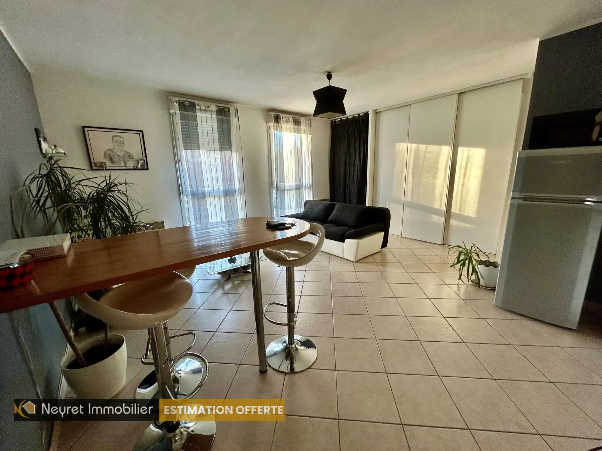 Appartement T1 bis à vendre aux Jardins de Saint-Fons 