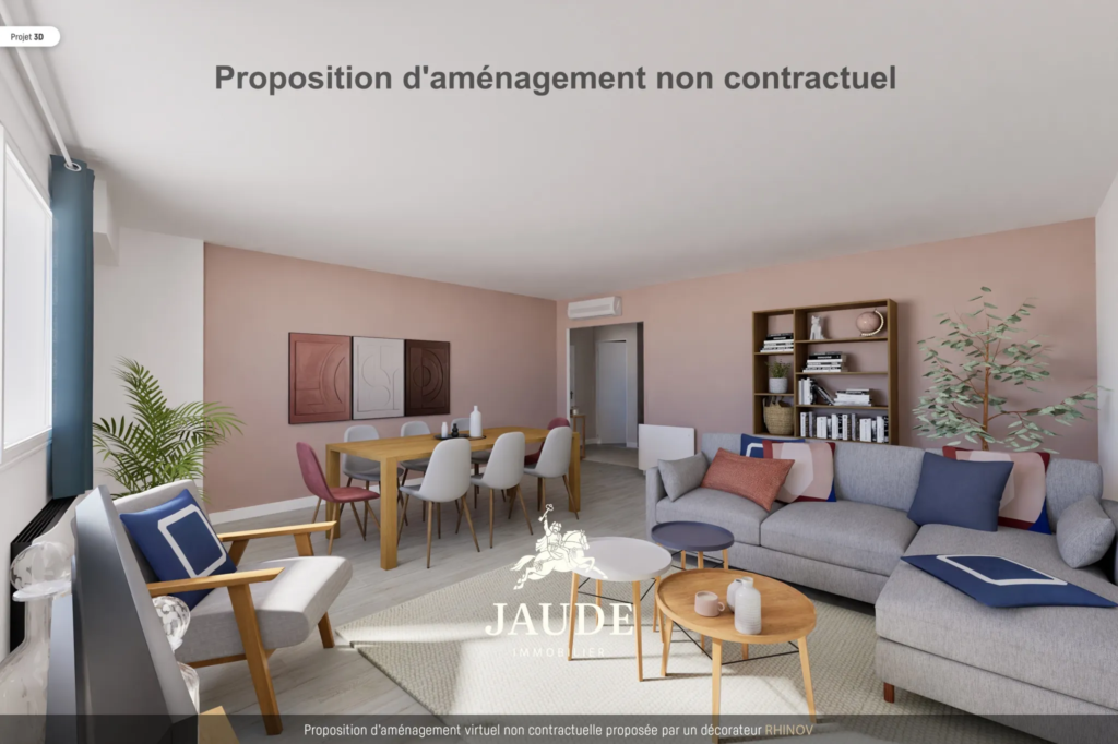 Appartement F5 de 112 m2 à vendre à Clermont-Ferrand, proche de la Place de Jaude