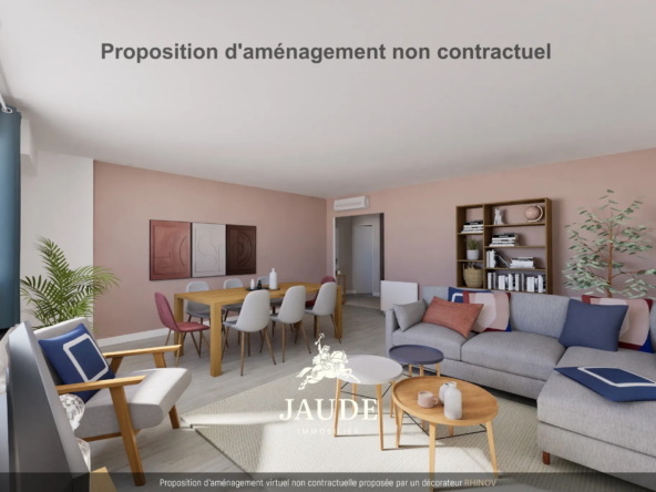 Appartement F5 de 112 m2 à vendre à Clermont-Ferrand, proche de la Place de Jaude