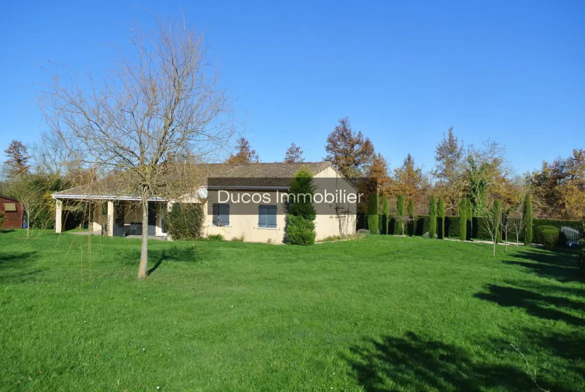 Maison charmante de plain-pied proche de Duras à vendre 