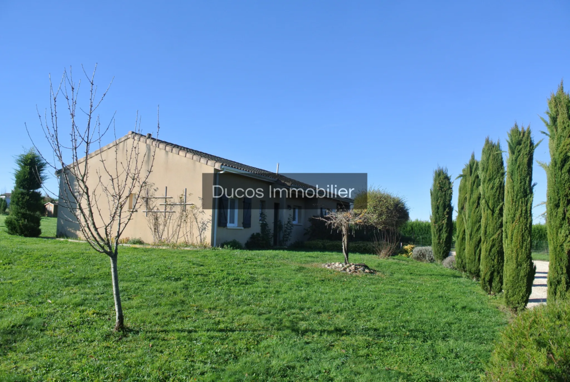 Maison charmante de plain-pied proche de Duras à vendre 