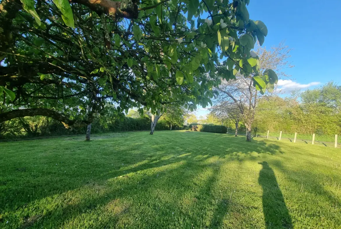 Longère à vendre secteur Mêle-sur-Sarthe avec jardin 