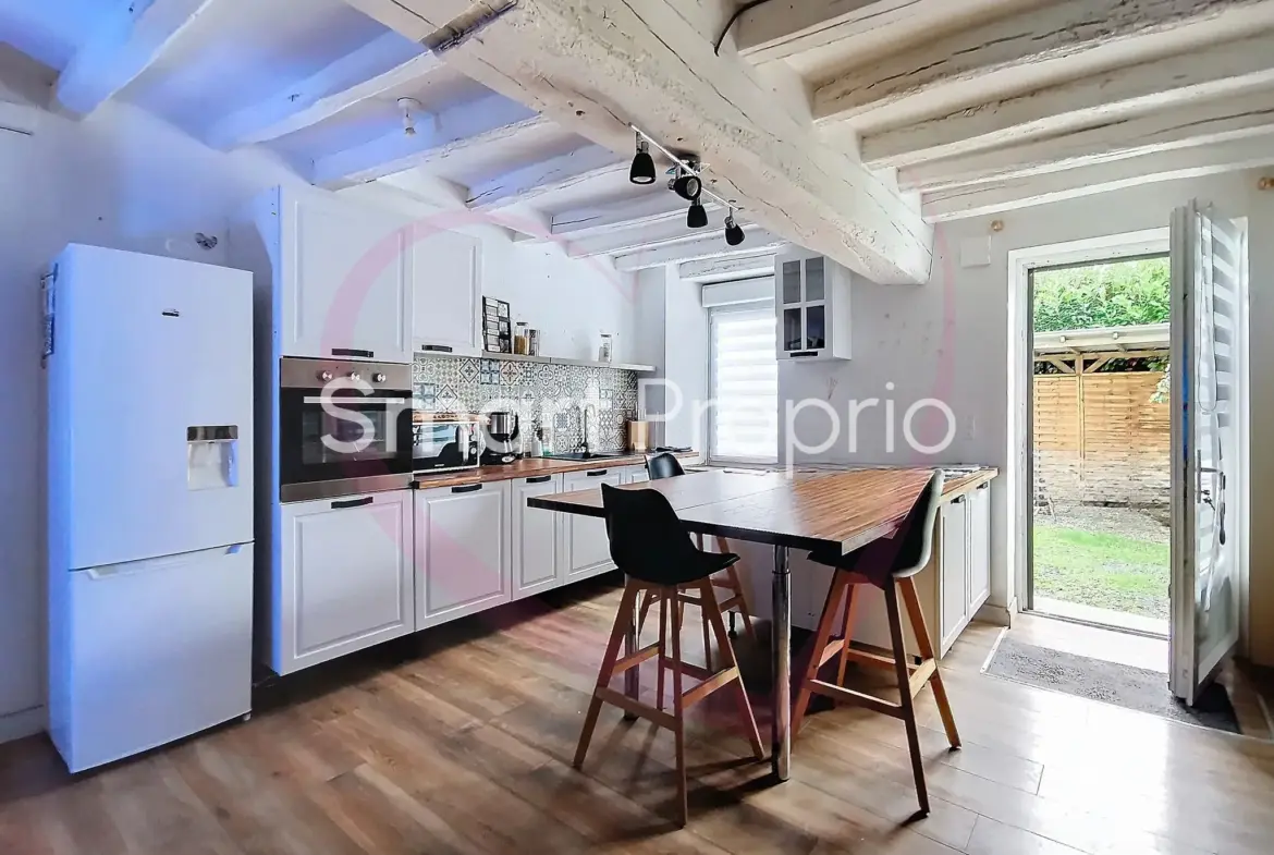 À vendre : Maison 87 m² avec jardin à Villedieu-La-Blouère 