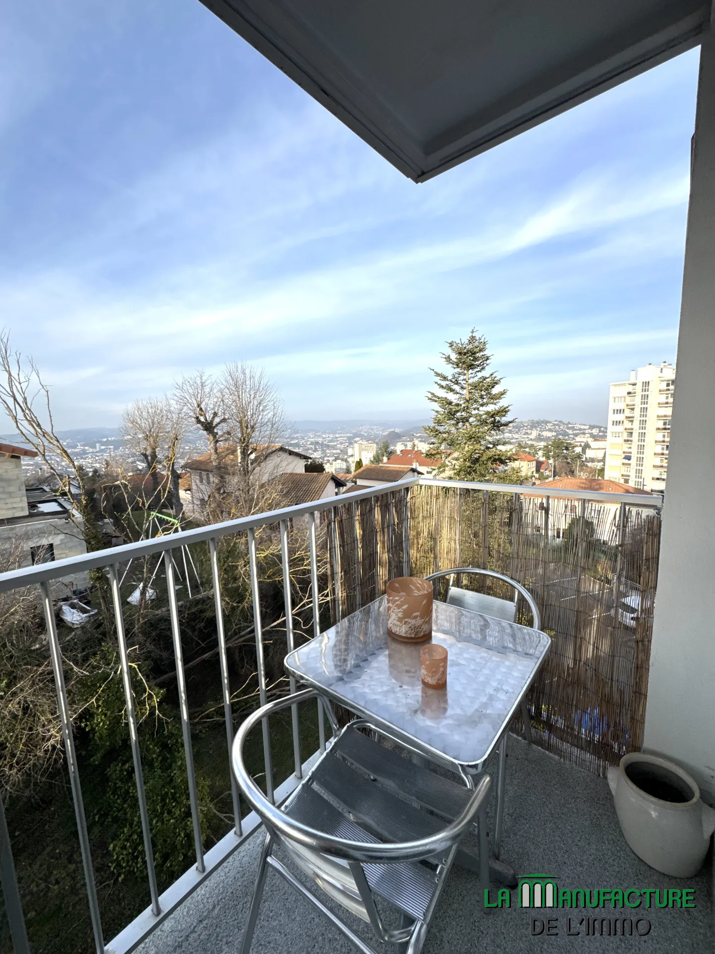 Appartement F4 avec balcon à Villeboeuf le Haut, Saint-Étienne 