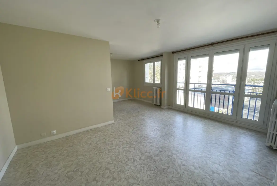 Appartement T4 à vendre à Fécamp - 89m² au 1er étage 