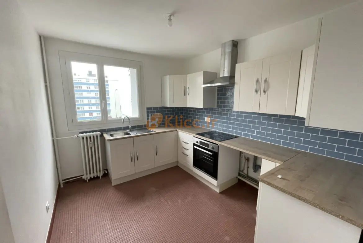 Appartement T4 à vendre à Fécamp - 89m² au 1er étage 