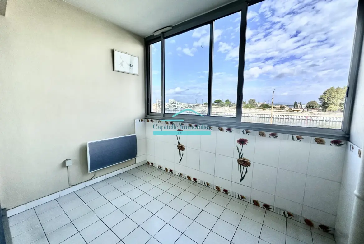 À vendre : Appartement T3 à Sète avec garage et vue imprenable 