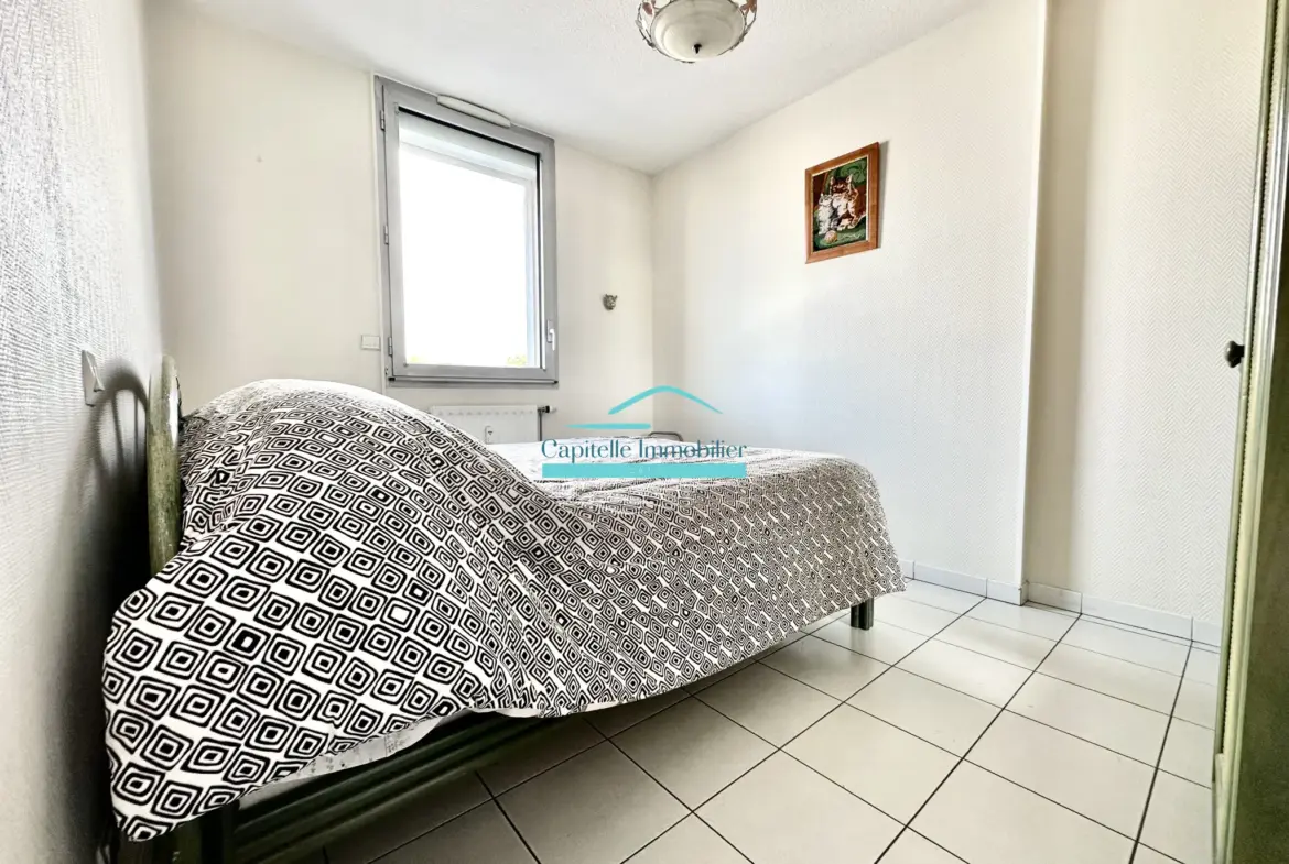 À vendre : Appartement T3 à Sète avec garage et vue imprenable 