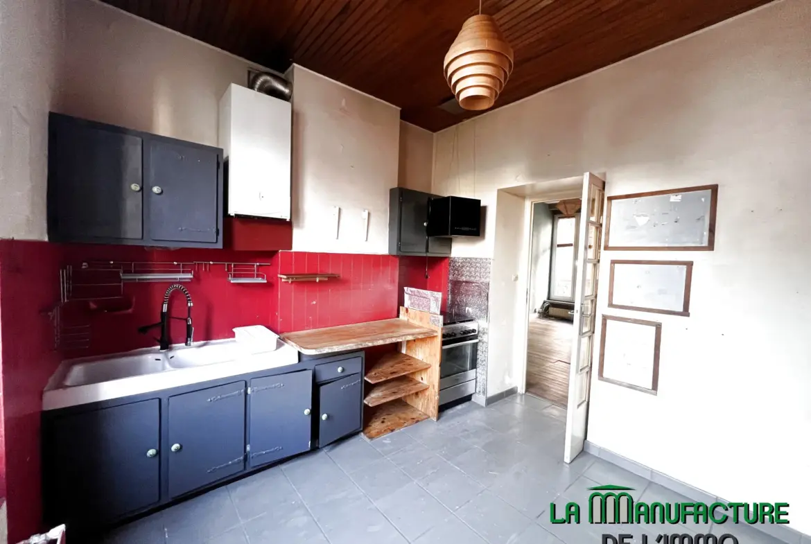 À vendre : Appartement T2 bis/T3 à Saint-Étienne, Carnot 