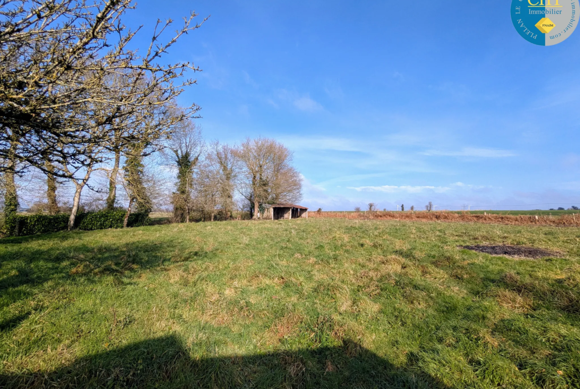 Longère en pierres avec 5 chambres à Maxent, en campagne 