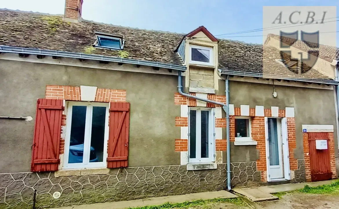 Maison à vendre au centre d'Oucques la Nouvelle 