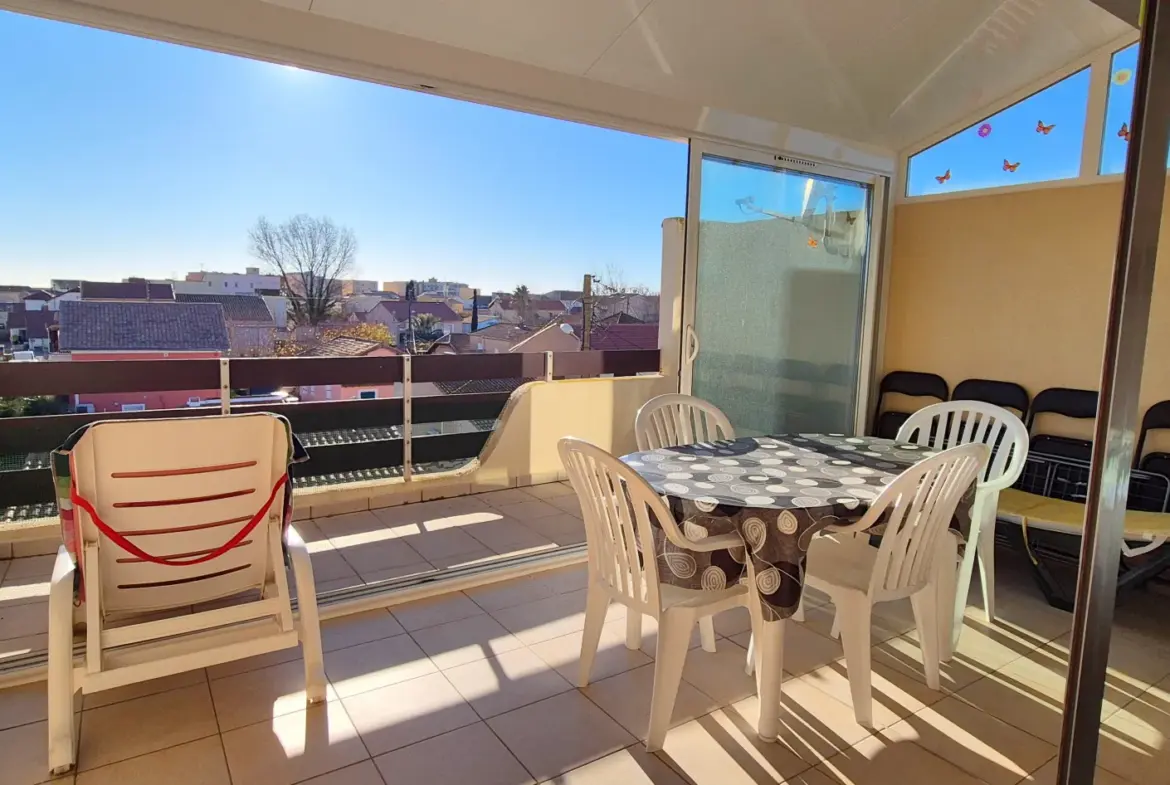 À vendre : Appartement 2 pièces avec terrasse au Grau d'Agde 