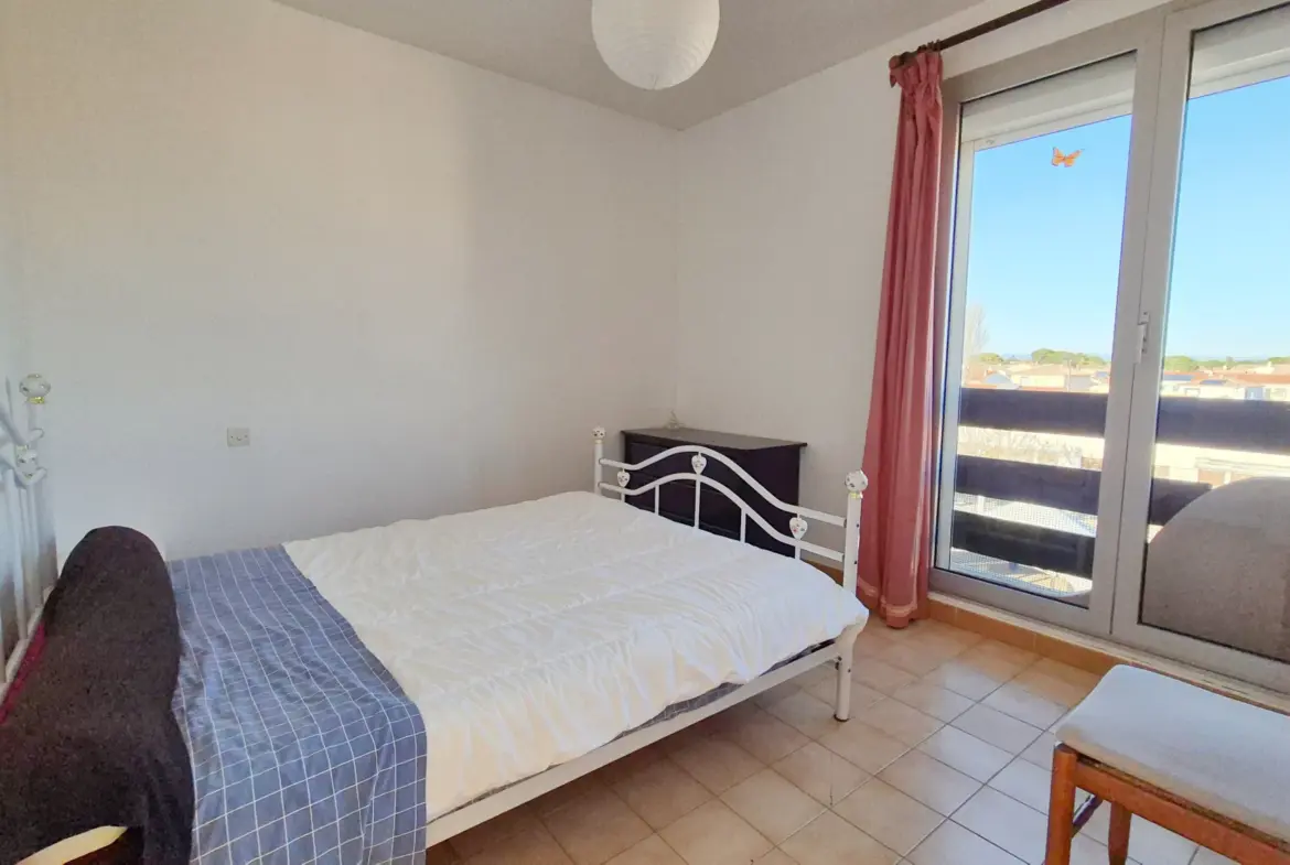 À vendre : Appartement 2 pièces avec terrasse au Grau d'Agde 