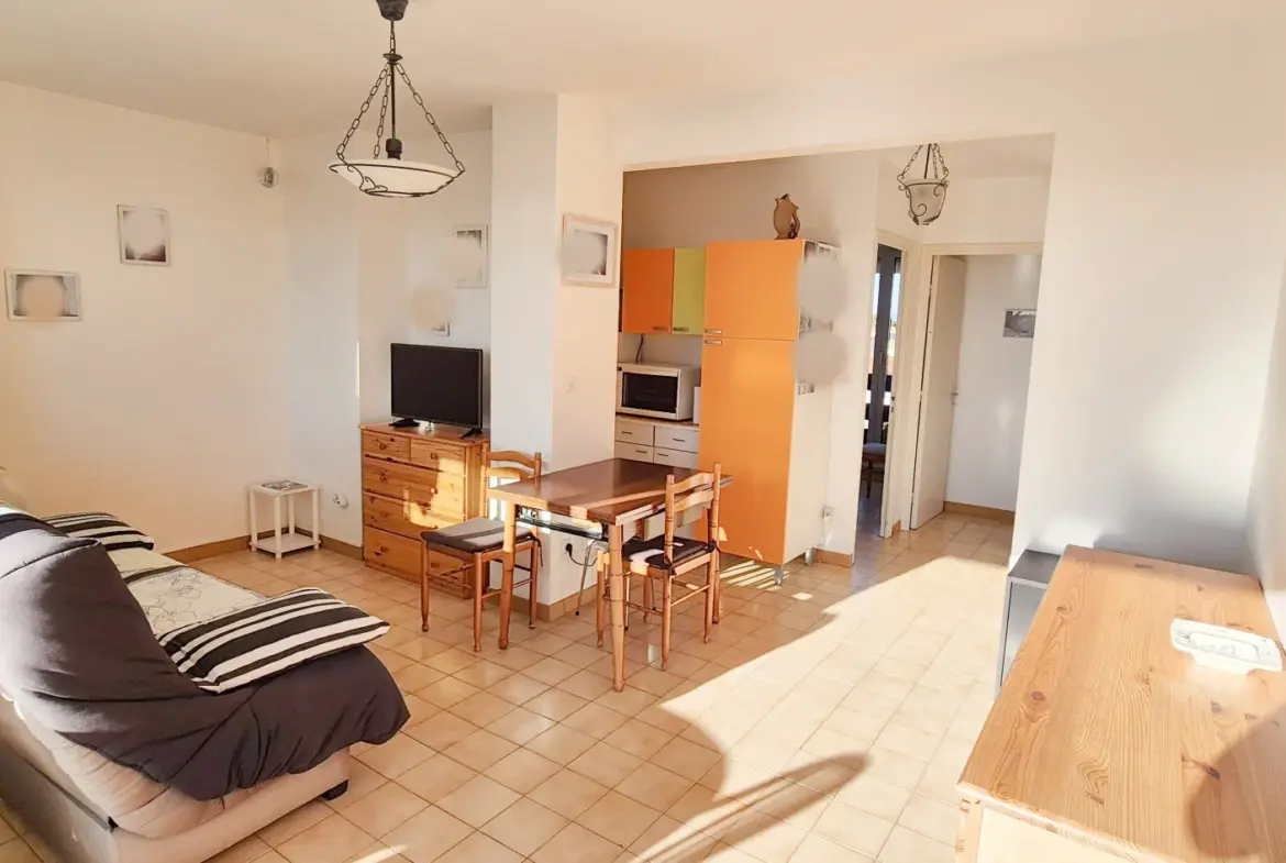 À vendre : Appartement 2 pièces avec terrasse au Grau d'Agde 