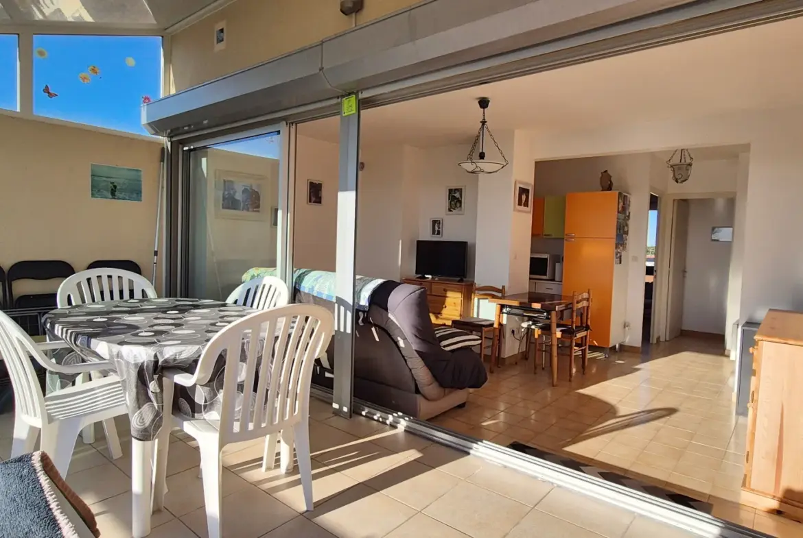 À vendre : Appartement 2 pièces avec terrasse au Grau d'Agde 