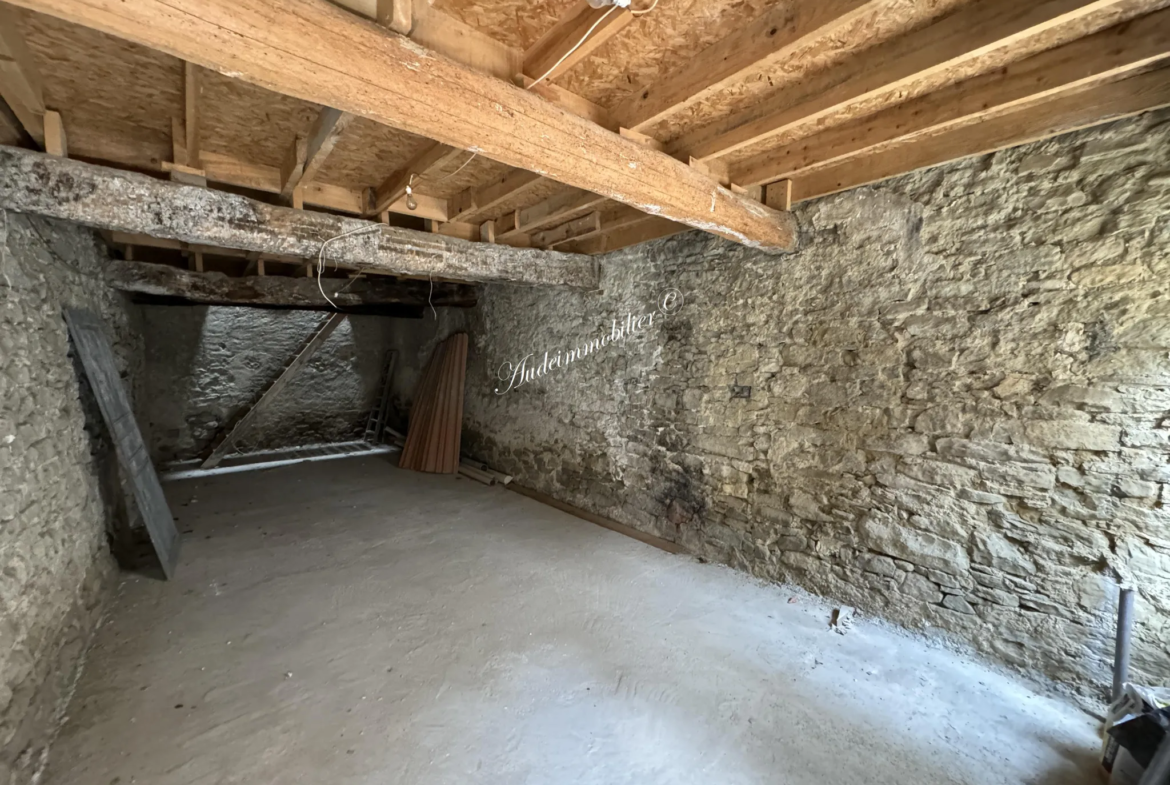 Maison en pierre à rénover à Limoux - 120 m² 