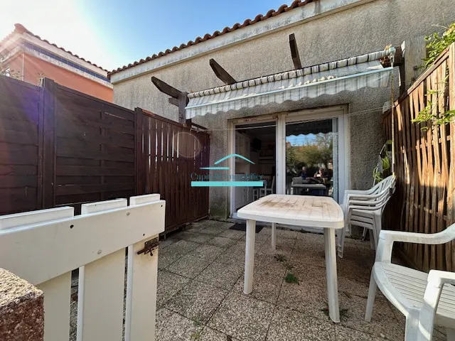 Maison F3 à vendre à Frontignan Plage avec terrasse et parking privatif 