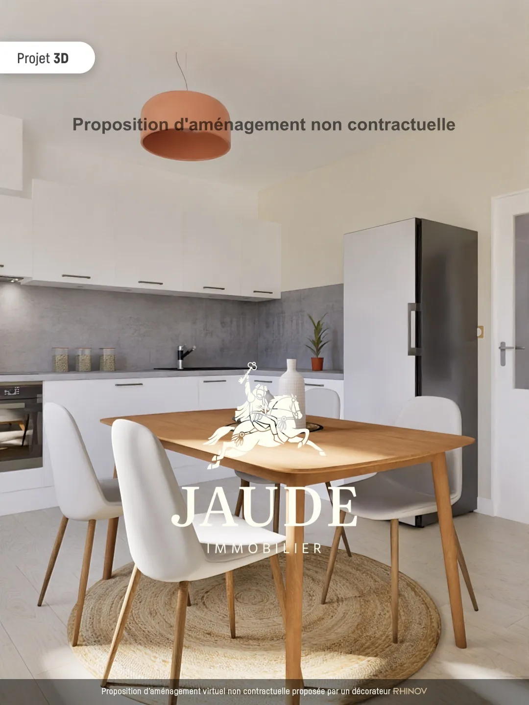 Superbe appartement F3 de 63 m2 à Chamalières 