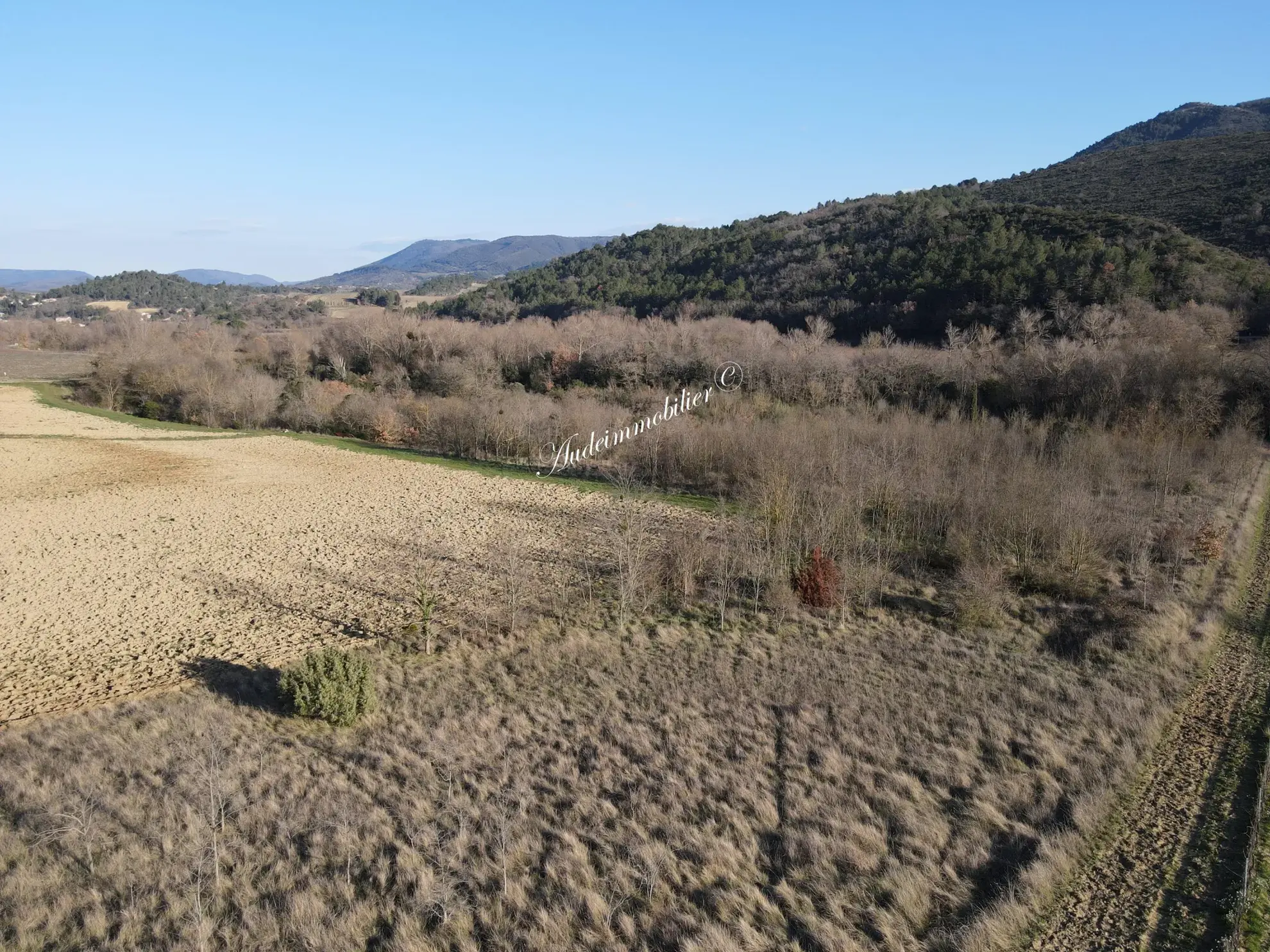 Vente de terrain agricole de 1ha près de Limoux 