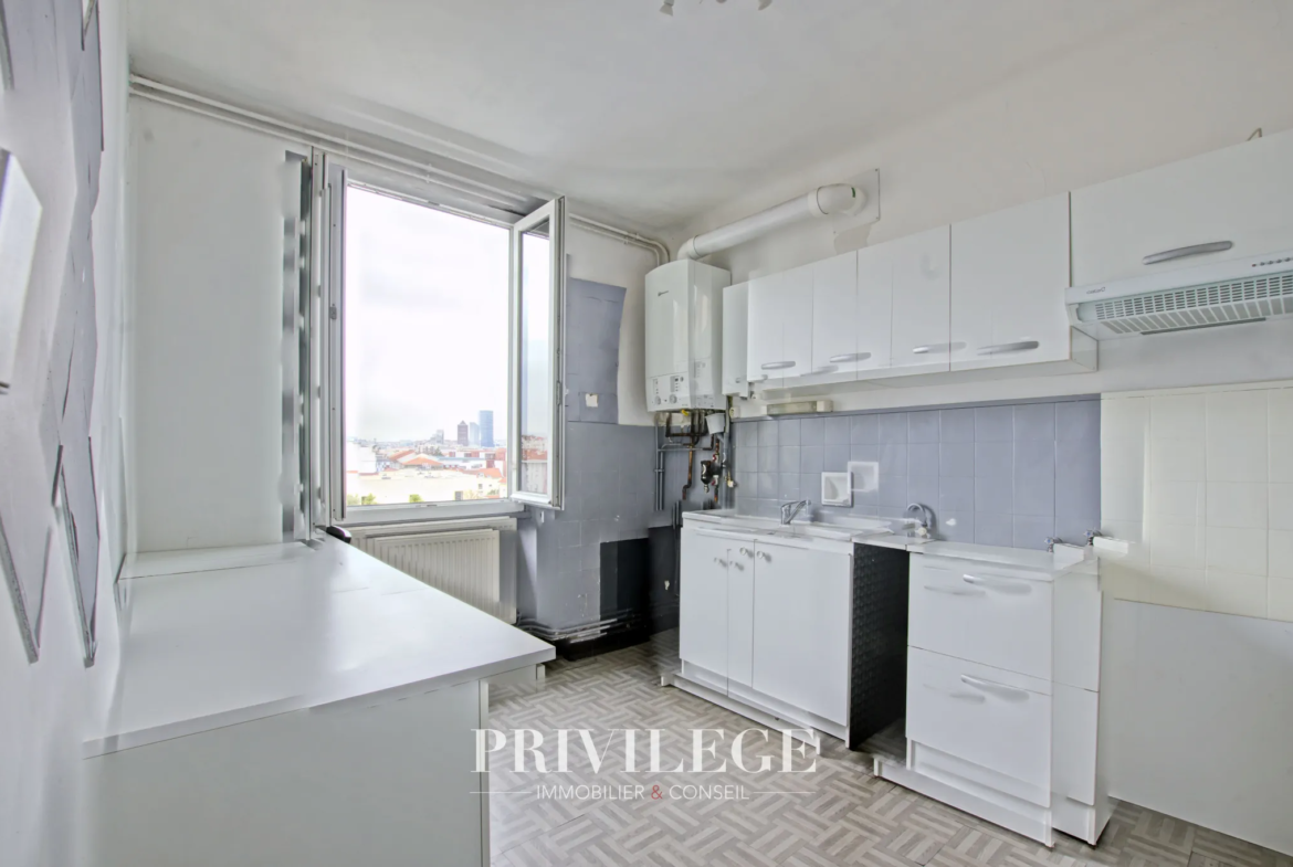 À vendre : Appartement T2 à Lyon 03, proche métro Grange Blanche 