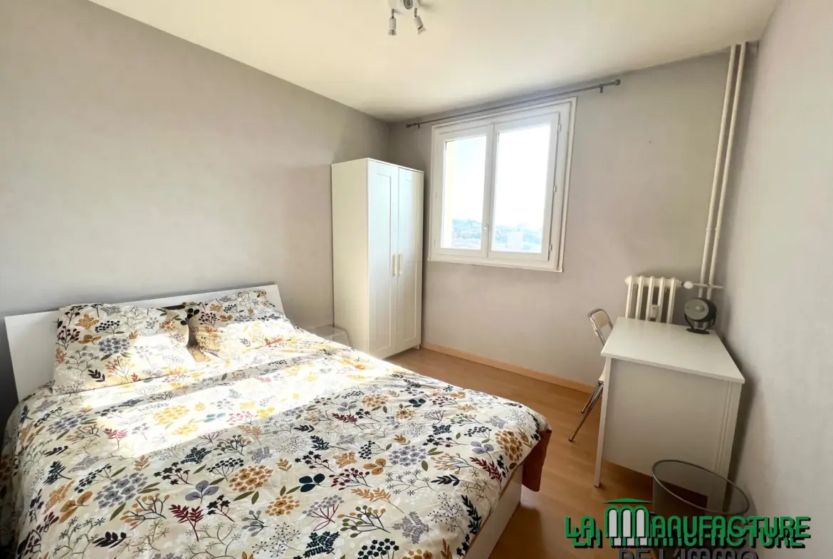 Vente d'appartement F3 avec balcon à Saint-Étienne 