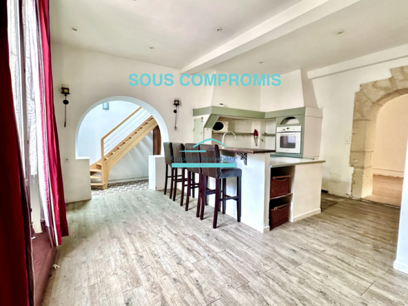 Maison de village avec studio à Mireval - 140 m²