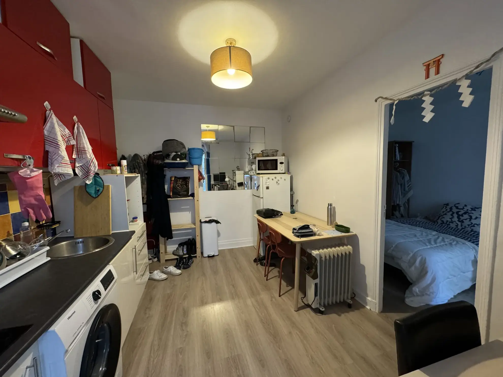 Studio à vendre occupé près du parc de Choisy, Paris 75013 