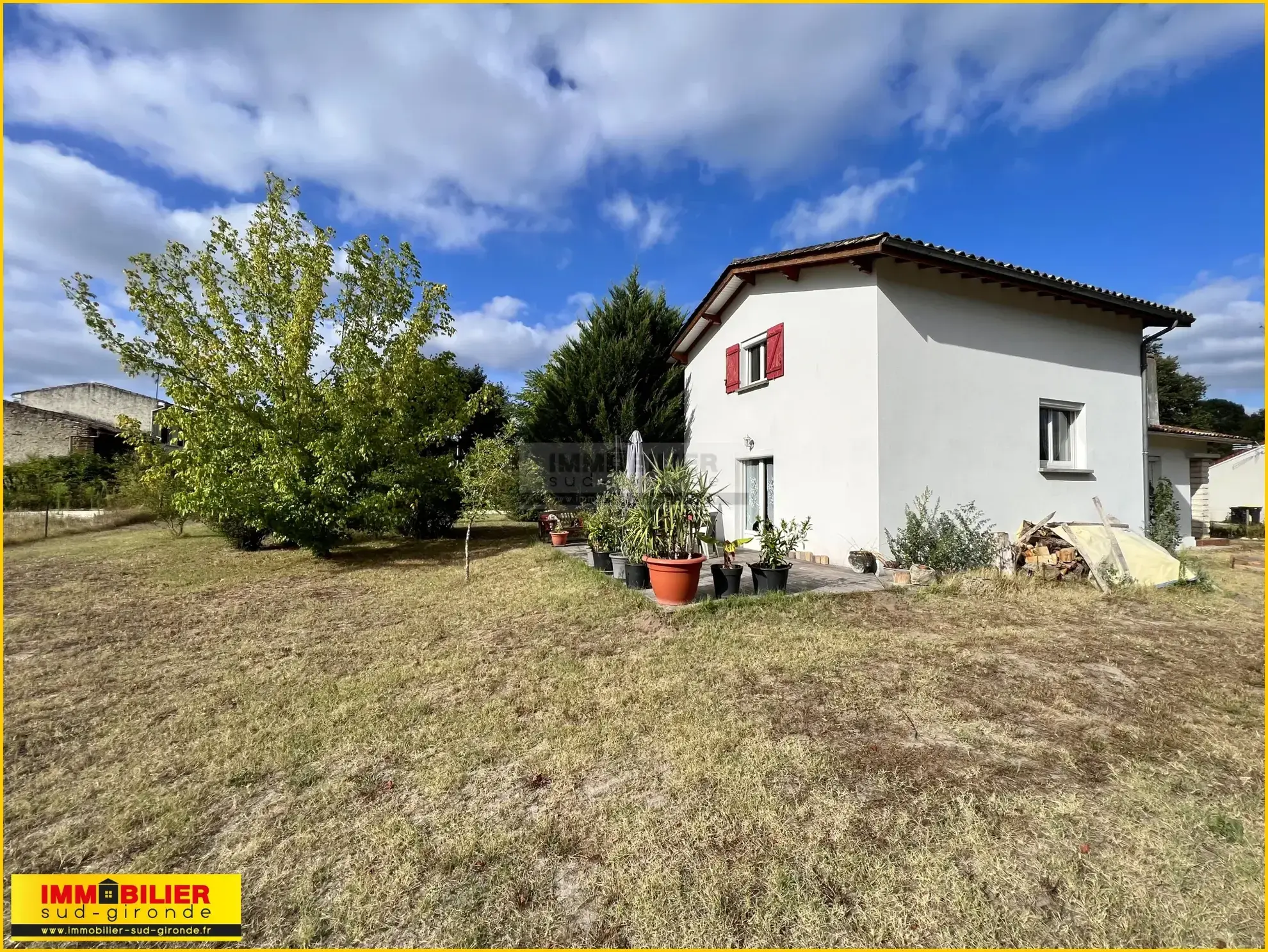 Maison Familiale à Landiras avec grand terrain 