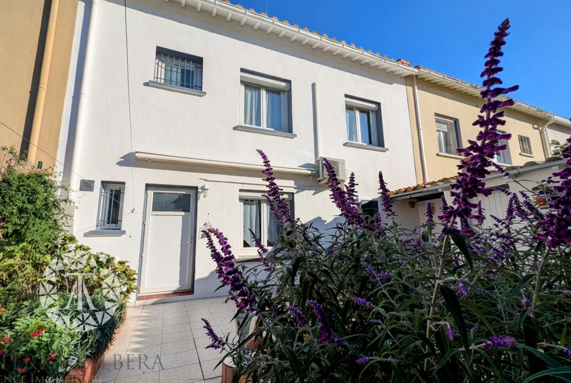 Maison familiale rénovée à vendre à Perpignan - Secteur Saint Gaudérique 