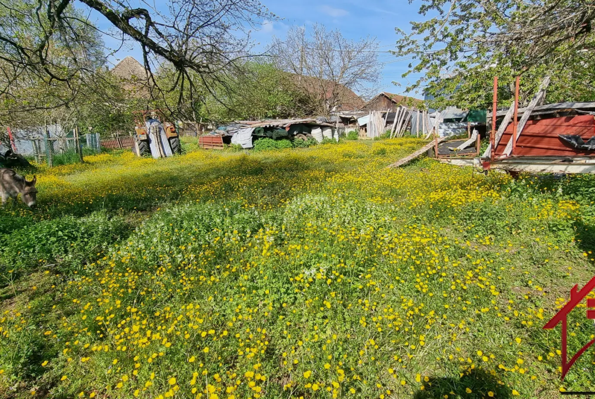 Terrain Constructible à L'Hôpital du Grosbois de 1247 m² 