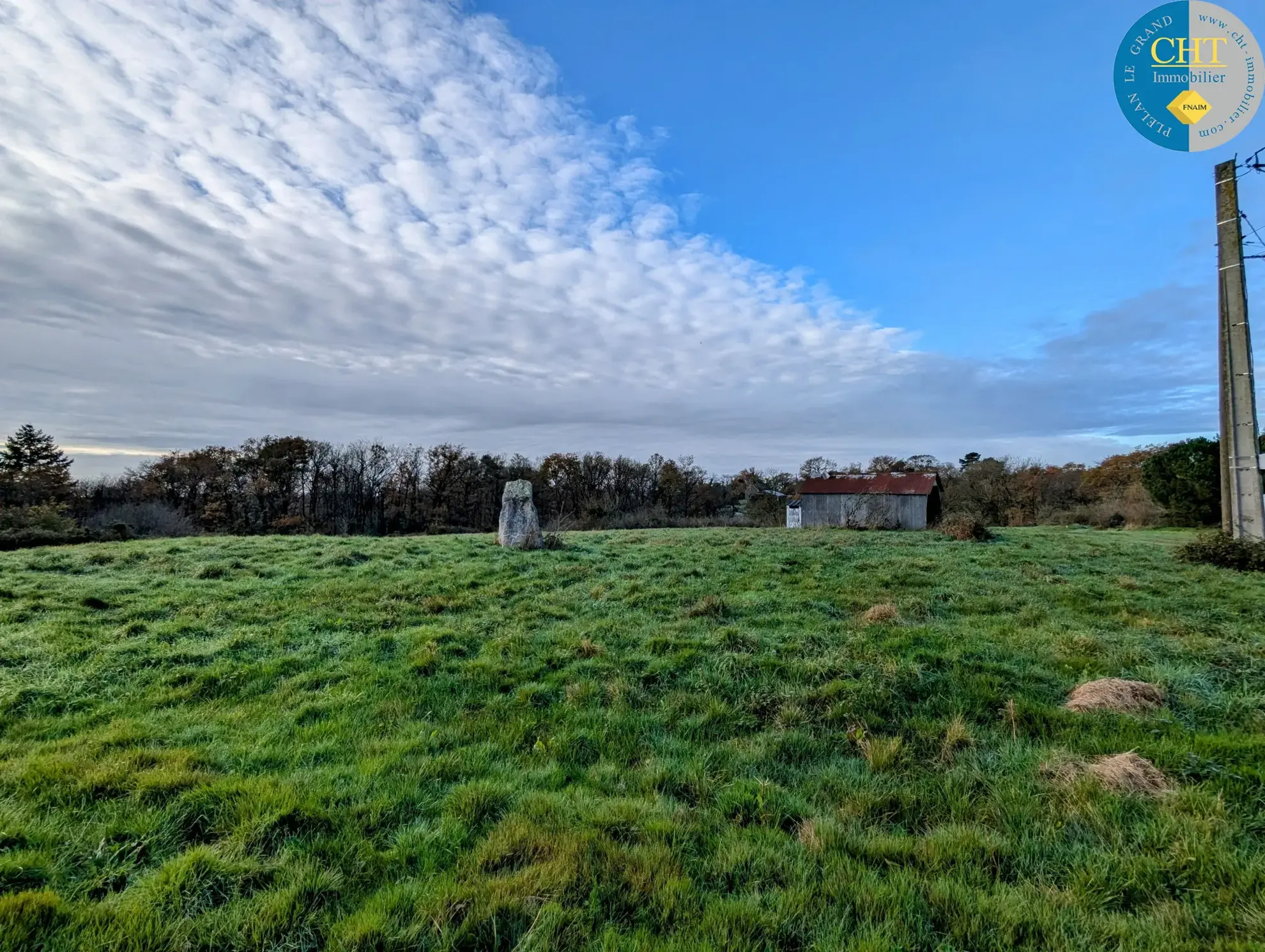 Terrain à bâtir hors lotissement à Monteneuf - 15 100 € 