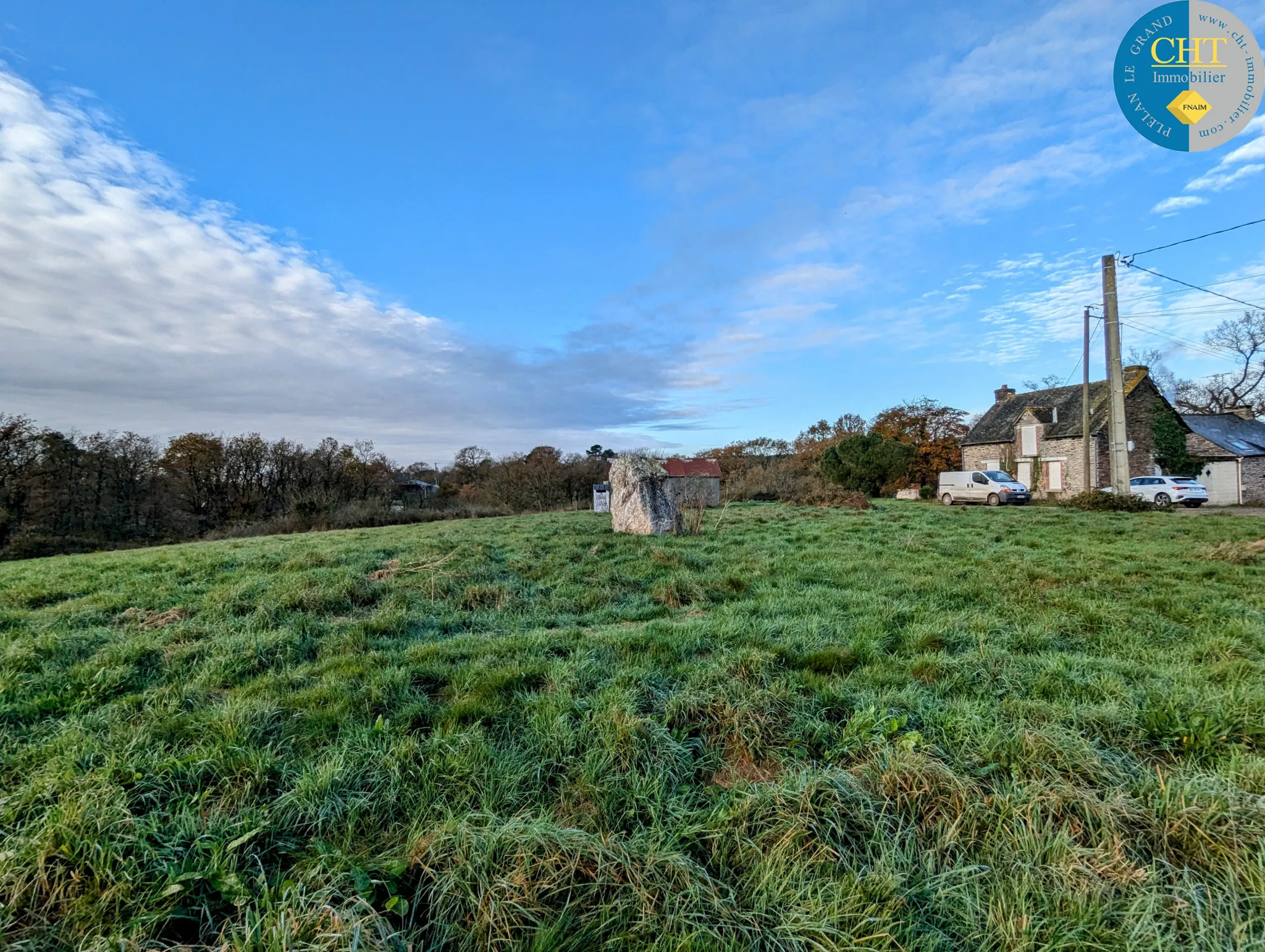 Terrain à bâtir hors lotissement à Monteneuf - 15 100 € 